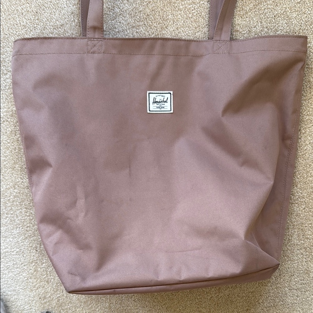 Herschel Supply Company Tan Tote Bag Durable Canvas Design
